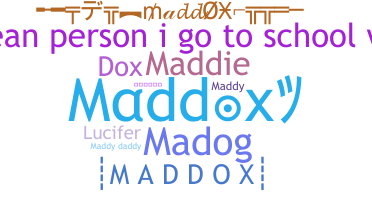 Nama panggilan - Maddox