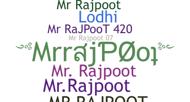 Nama panggilan - Mrrajpoot