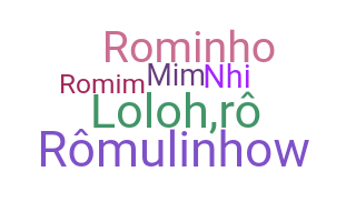 Nama panggilan - Romulo
