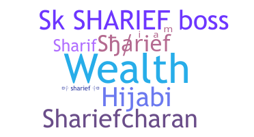 Nama panggilan - Sharief