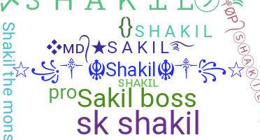 Nama panggilan - Shakil