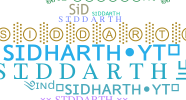 Nama panggilan - Siddarth