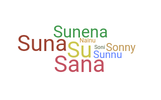 Nama panggilan - Sunaina