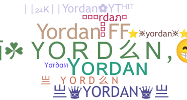 Nama panggilan - Yordan