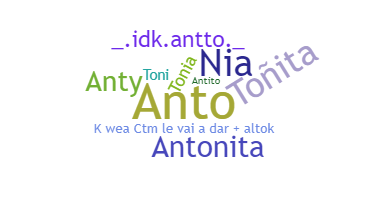Nama panggilan - Antonia