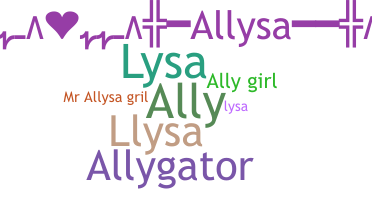 Nama panggilan - Allysa