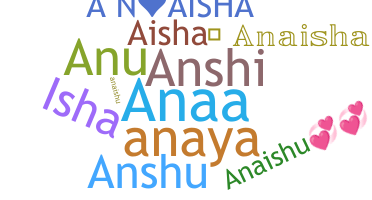 Nama panggilan - Anaisha