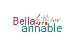 Nama panggilan - Annabel