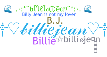 Nama panggilan - Billiejean