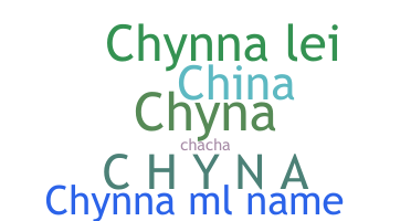 Nama panggilan - Chynna