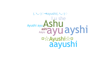 Nama panggilan - ayushi