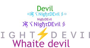 Nama panggilan - Nightdevil