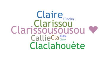 Nama panggilan - Clarisse