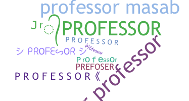 Nama panggilan - Professor