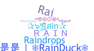 Nama panggilan - Rain