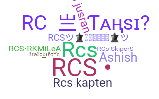 Nama panggilan - RCS