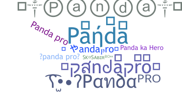 Nama panggilan - pandapro