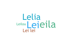 Nama panggilan - Leila