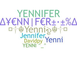 Nama panggilan - Yennifer