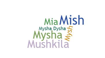 Nama panggilan - Mysha