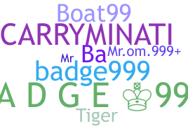 Nama panggilan - Badge999