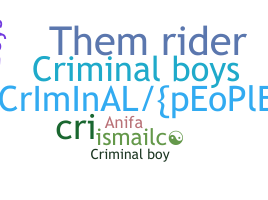 Nama panggilan - Criminalboys
