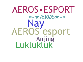 Nama panggilan - Aeros