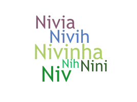 Nama panggilan - Nivia