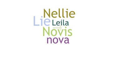 Nama panggilan - Novalie