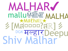 Nama panggilan - Malhar