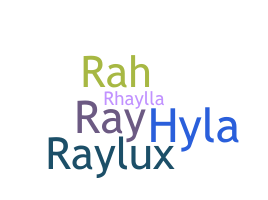 Nama panggilan - Rayla