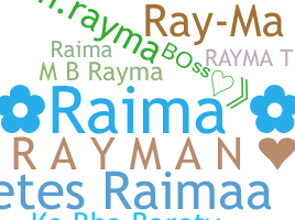 Nama panggilan - Rayma