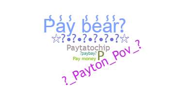 Nama panggilan - Payton