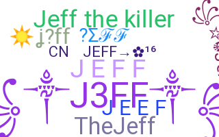 Nama panggilan - Jeff