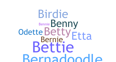 Nama panggilan - Bernadette