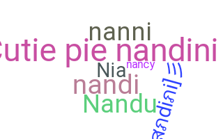 Nama panggilan - Nandini