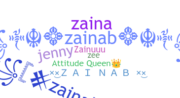 Nama panggilan - Zainab