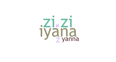 Nama panggilan - Ziyanna