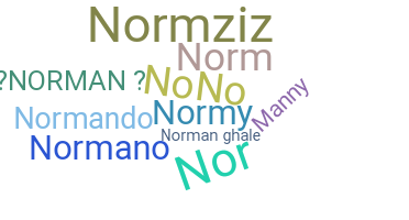Nama panggilan - Norman