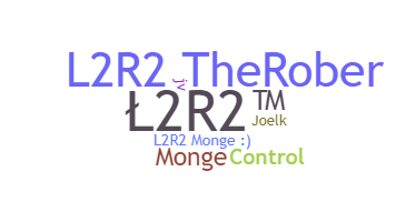 Nama panggilan - L2R2