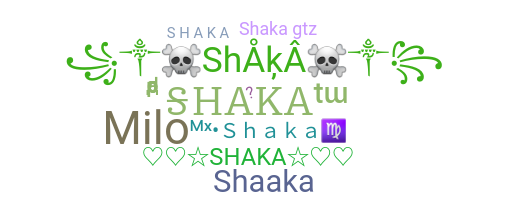 Nama panggilan - Shaka