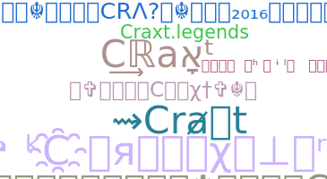 Nama panggilan - Craxt