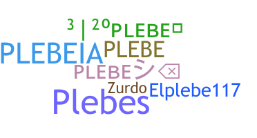 Nama panggilan - Plebe