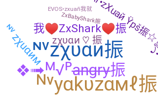 Nama panggilan - zxuan