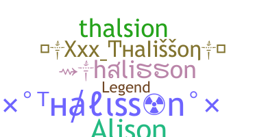 Nama panggilan - Thalisson