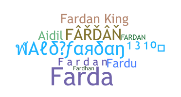 Nama panggilan - Fardan