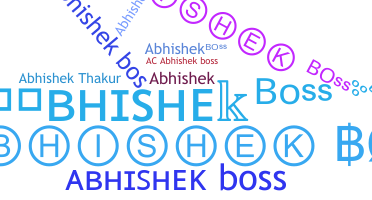 Nama panggilan - Abhishekboss