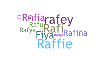 Nama panggilan - Rafia
