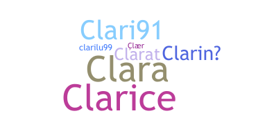Nama panggilan - Clari