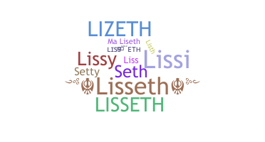 Nama panggilan - Lisseth